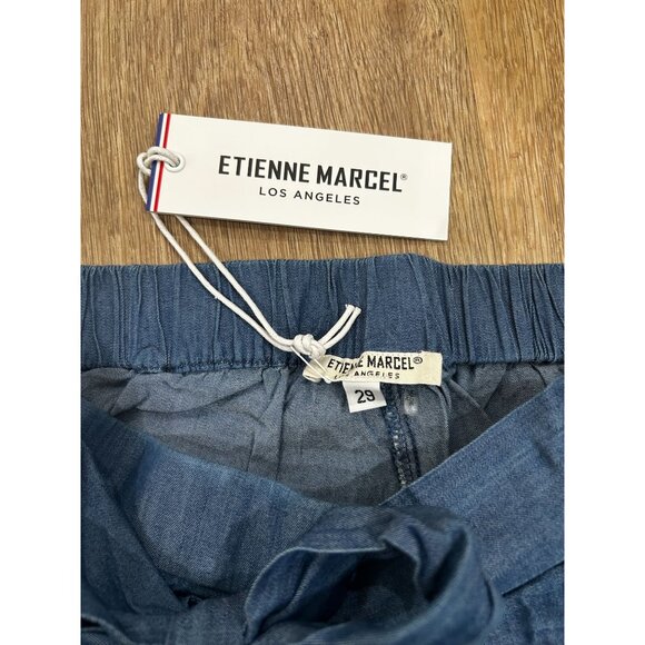 NWT Size 29 Etienne Marcel Supreme Stone Culotte, Chambray - Picture 3 of 7